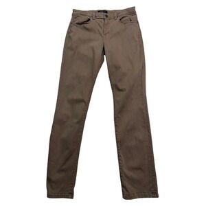 Fidelity Denim 33x34 Performance Stretch Twill Pants Brown 5 Pocket Jimmy Slim